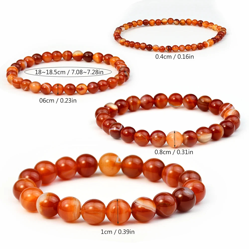 The Carnelian Attraction Bracelet