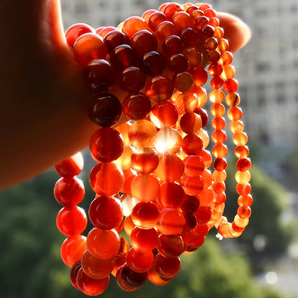 The Carnelian Attraction Bracelet